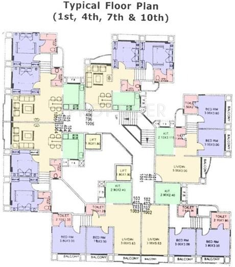 Images for Cluster Plan of V R Mittal Builder Keshav Kunj 2