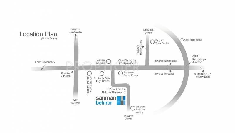  belmor Images for Location Plan of Sanman Belmor