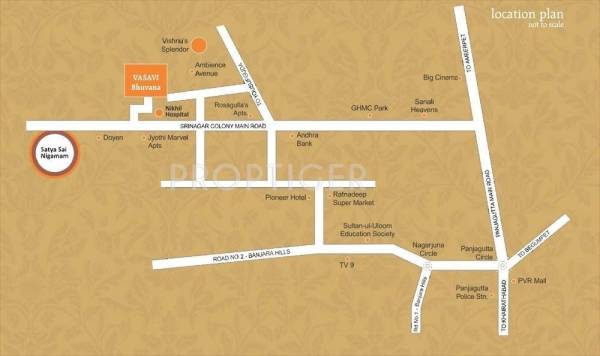  bhuvana Location Plan