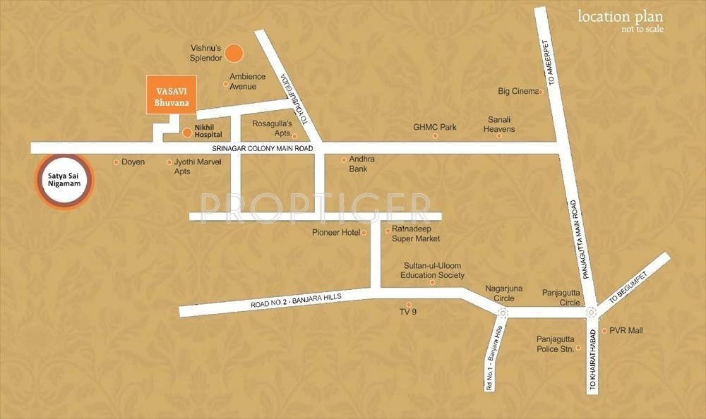  bhuvana Location Plan