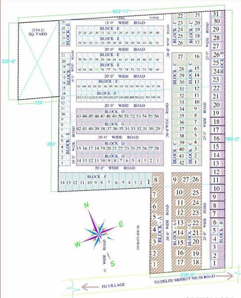 Images for Layout Plan of ARK Vrinda City Images for Layout Plan of ARK Vrinda City