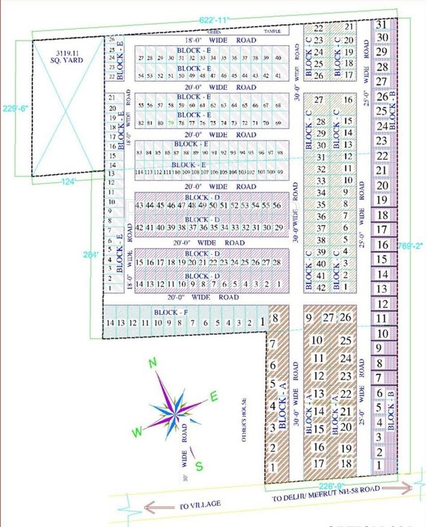 Images for Layout Plan of ARK Vrinda City