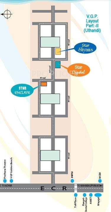 Star Property Star Shyams Location Plan