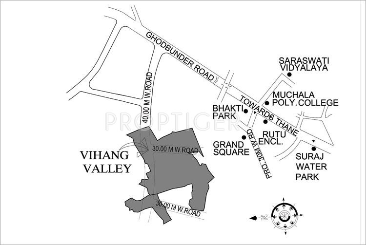  valley Images for Location Plan of Vihang Valley