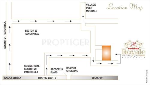 Images for Location Plan of Parsvnath Royale royale Images for Location Plan of Parsvnath Royale