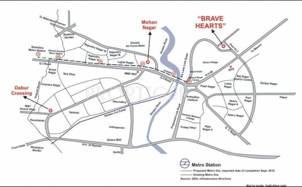 Images for Location Plan of Vidur Brave Hearts 1