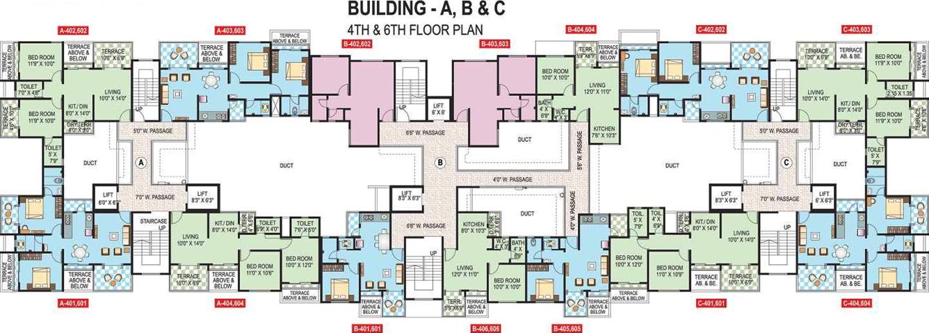 Images for Cluster Plan of Vaishnavi Ouranos