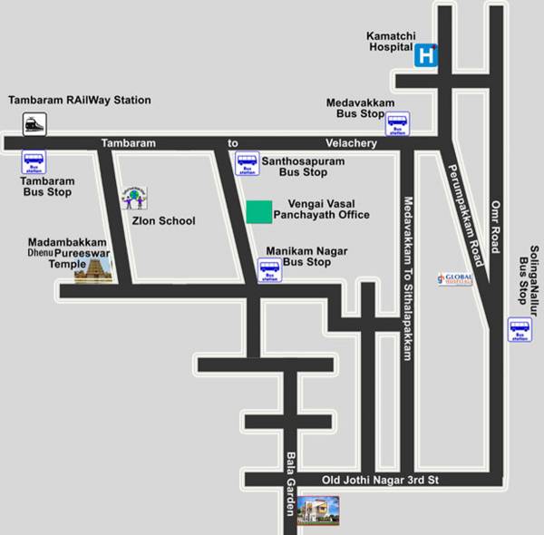 Images for Location Plan of Vijay Sri Sai Elegant