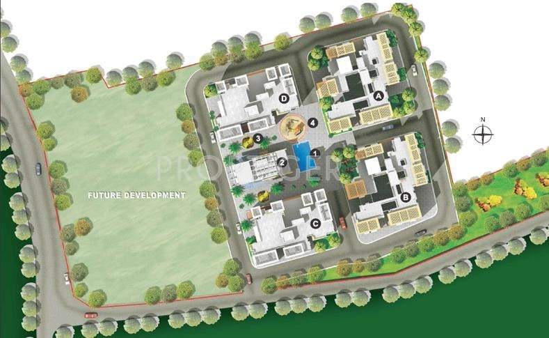  tulips Images for Layout Plan of Vascon Tulips