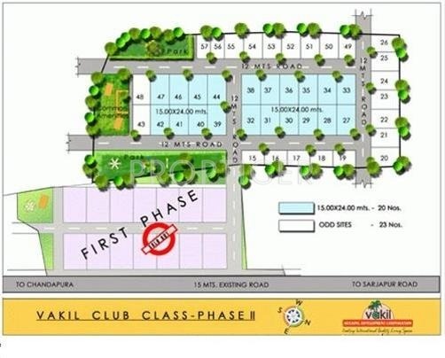 Images for Layout Plan of Vakil Club Class