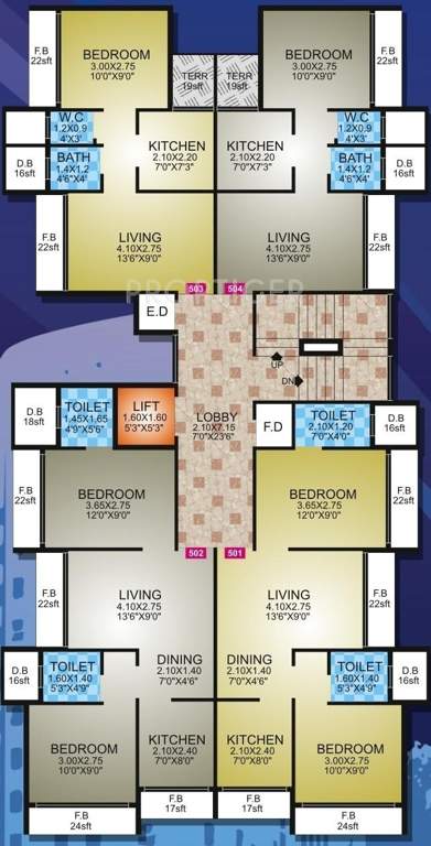 Images for Cluster Plan of Solanki Shreeji Residency