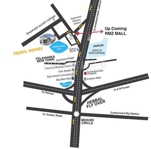  vijaya-homes Images for Location Plan of VRSP Vijaya Homes