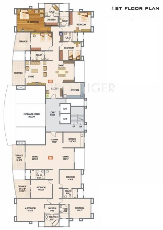 Images for Cluster Plan of Amar Builders Pune Ambience 2