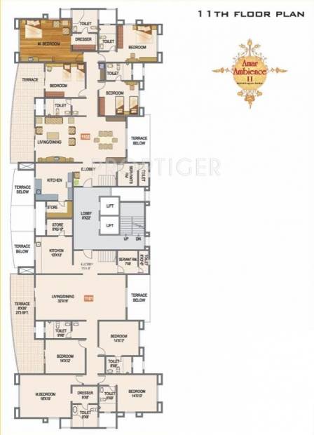 Images for Cluster Plan of Amar Builders Pune Ambience 2