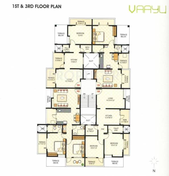 Images for Cluster Plan of Parshwa Developers Vaayu