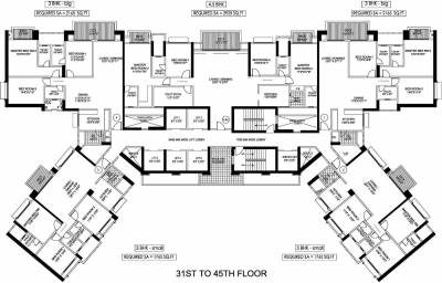 Images for Cluster Plan of Hiranandani Anchorage