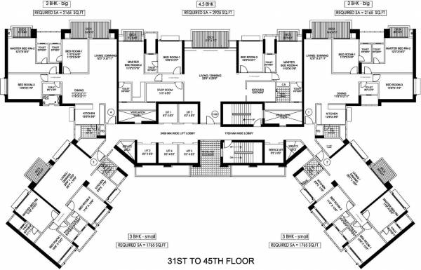 Images for Cluster Plan of Hiranandani Anchorage