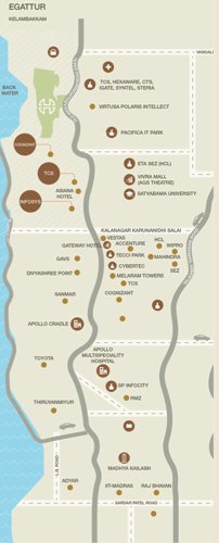  anchorage Images for Location Plan of Hiranandani Anchorage