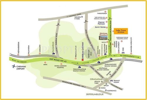 Images for Location Plan of SUCCESS PROPERTY ENTERPRISES Lake Town Avenue