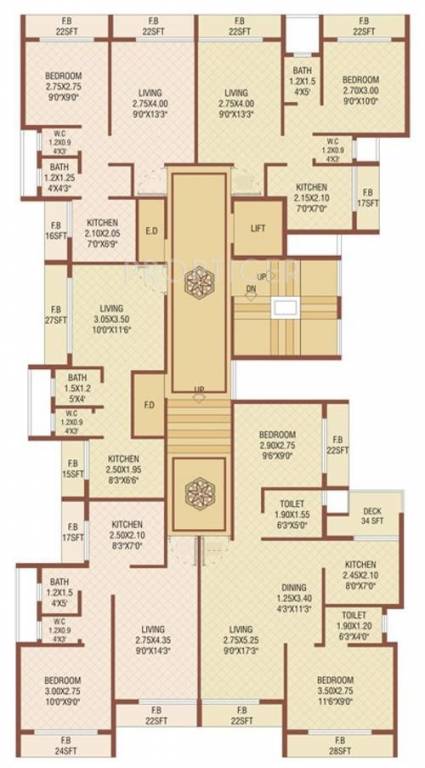 Images for Cluster Plan of Shreeji Group Builders And Developers Shreeji Solitaire
