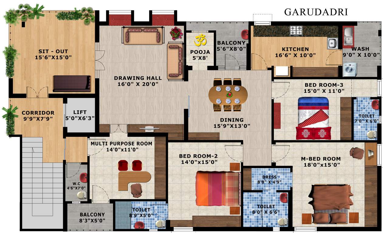 Images for Cluster Plan of Sri Vigneswara Srinivasa Grand City
