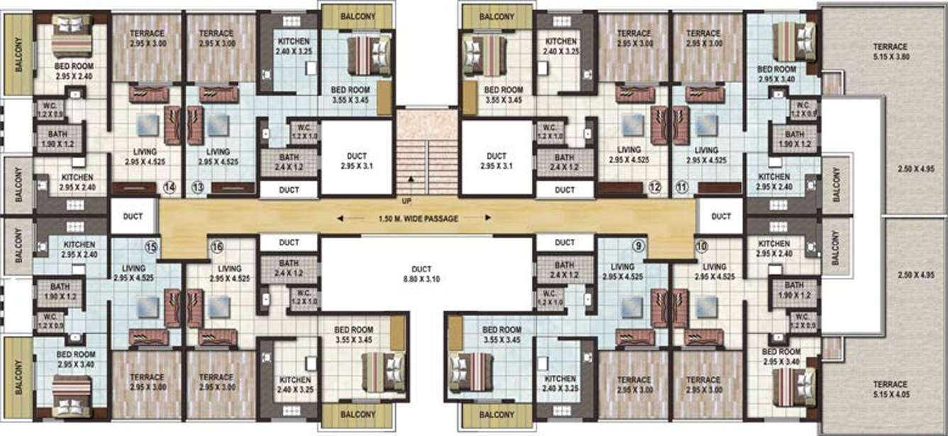 Images for Cluster Plan of Deepak Panchdeep Renuka Mata Housing Society