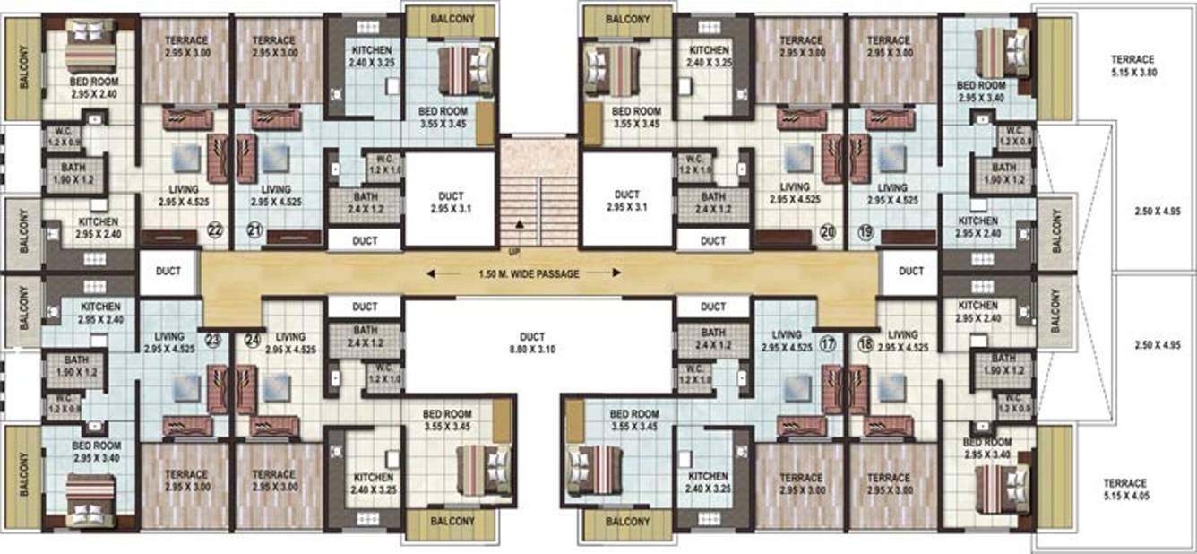 Images for Cluster Plan of Deepak Panchdeep Renuka Mata Housing Society