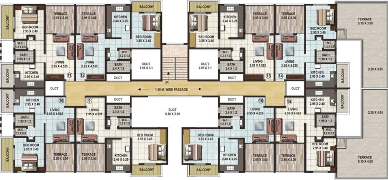 Images for Cluster Plan of Deepak Panchdeep Renuka Mata Housing Society