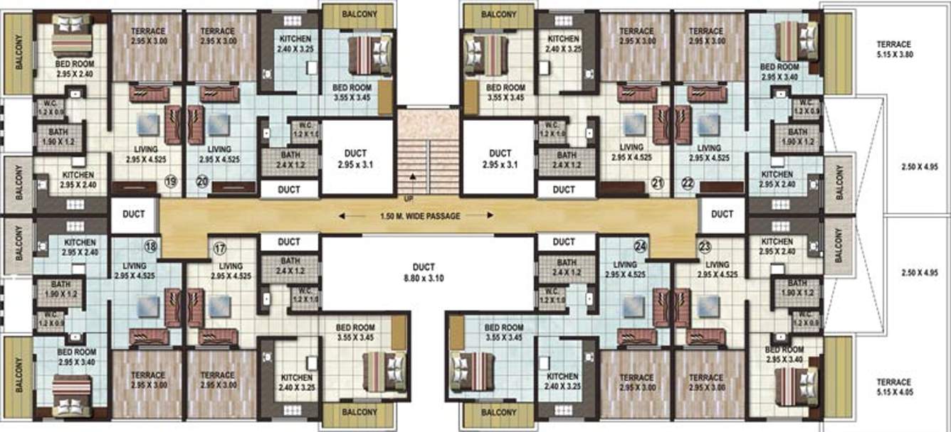 Images for Cluster Plan of Deepak Panchdeep Renuka Mata Housing Society