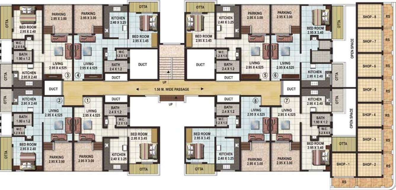 Images for Cluster Plan of Deepak Panchdeep Renuka Mata Housing Society