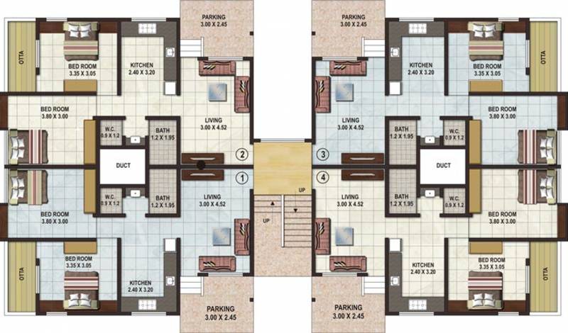 Images for Cluster Plan of Deepak Panchdeep Renuka Mata Housing Society