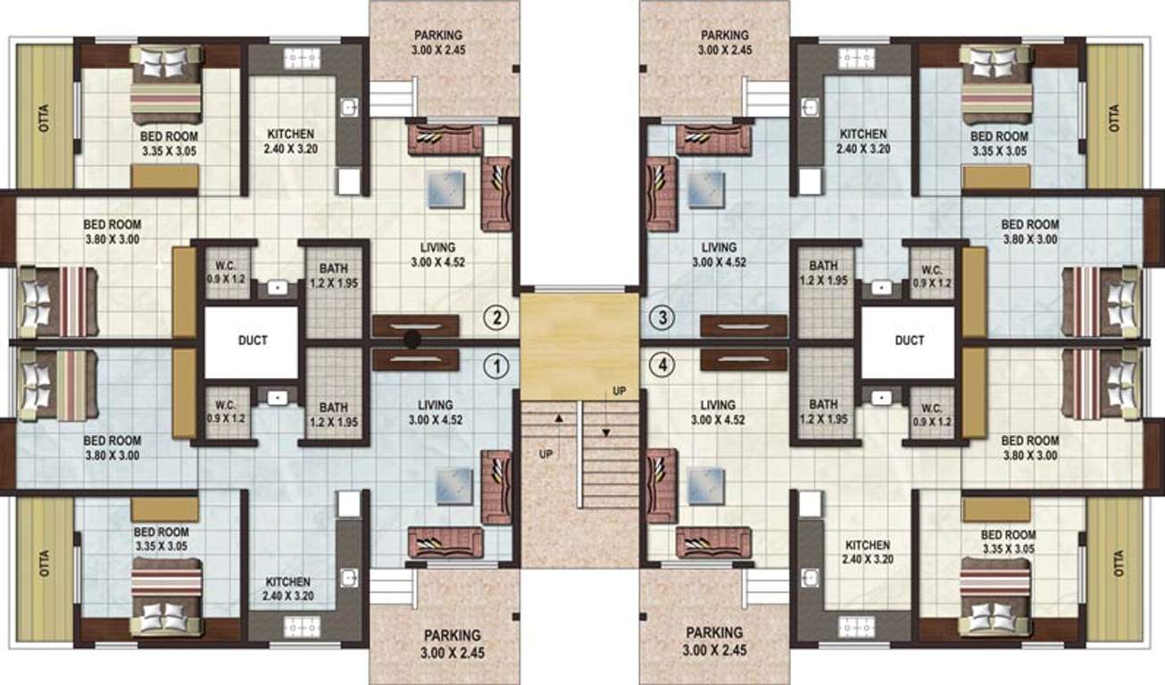 Images for Cluster Plan of Deepak Panchdeep Renuka Mata Housing Society