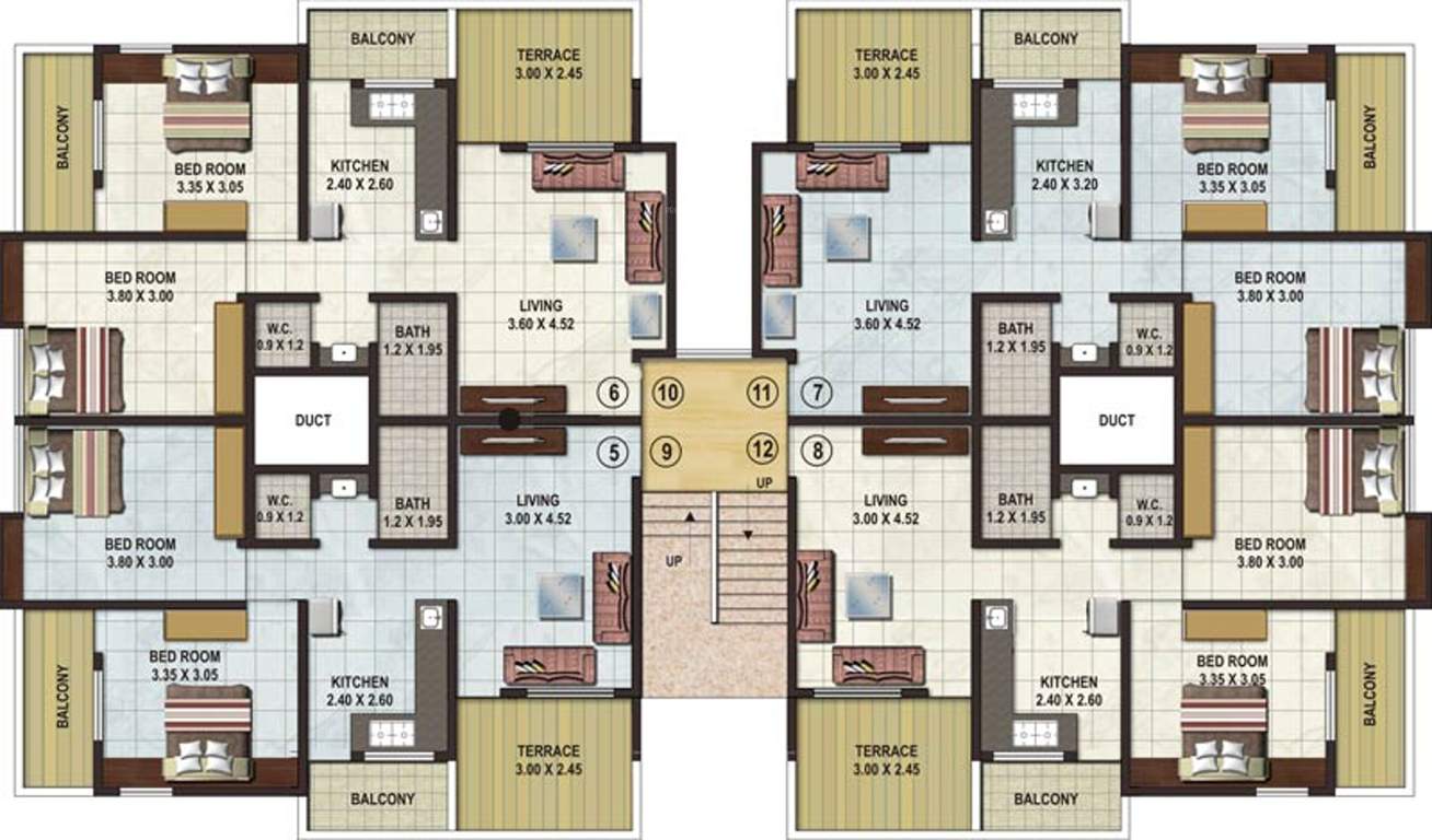 Images for Cluster Plan of Deepak Panchdeep Renuka Mata Housing Society