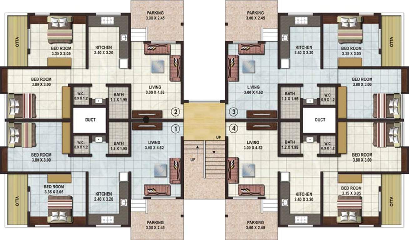 Images for Cluster Plan of Deepak Panchdeep Renuka Mata Housing Society