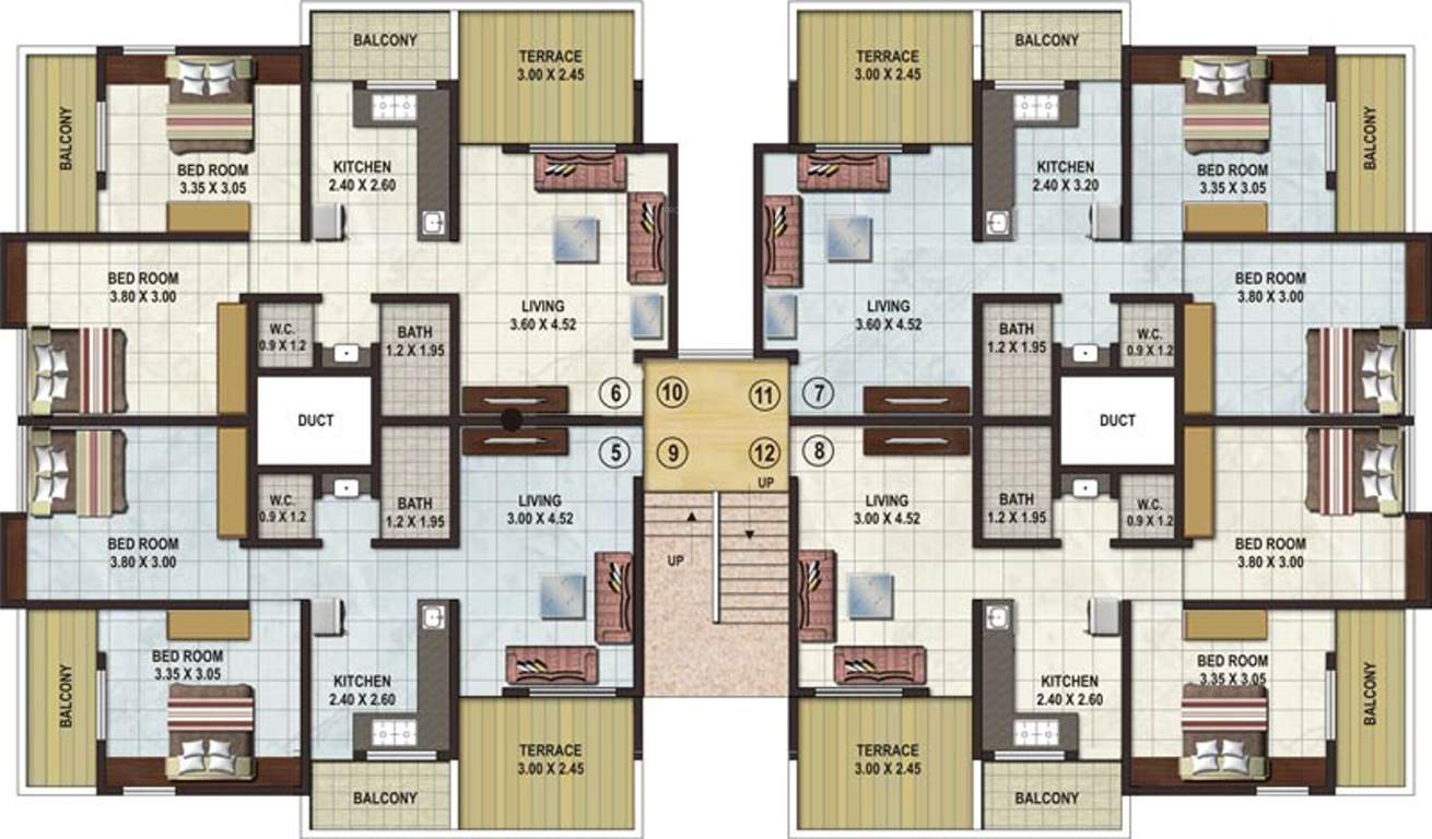 Images for Cluster Plan of Deepak Panchdeep Renuka Mata Housing Society