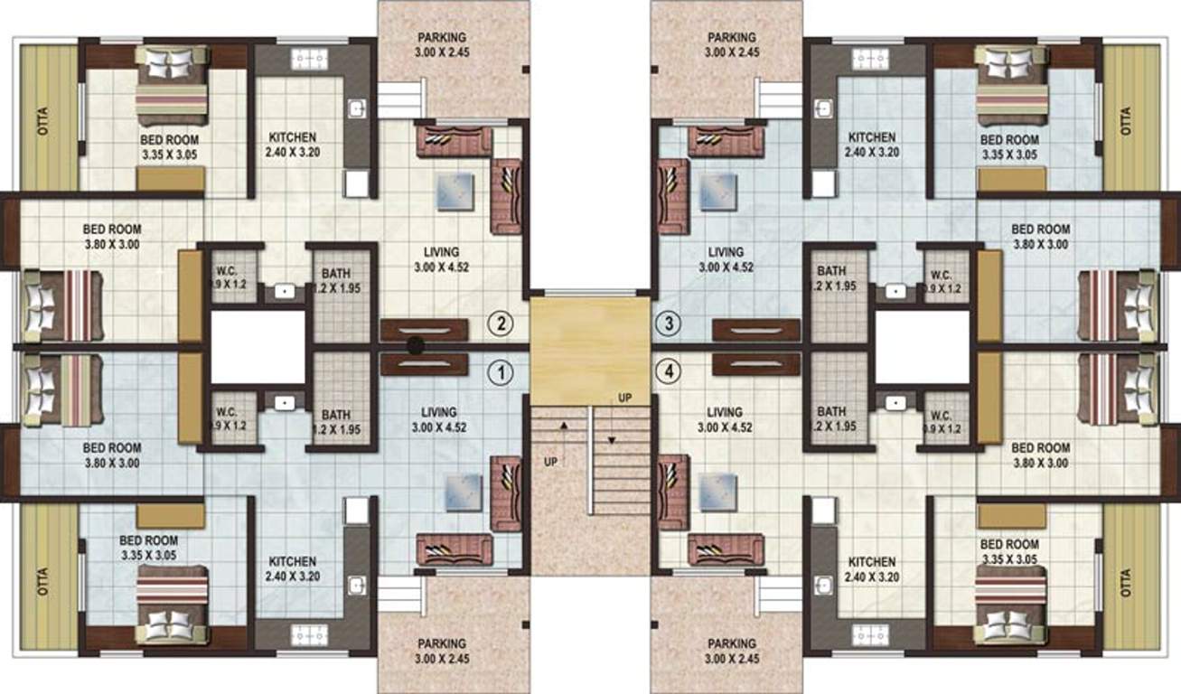 Images for Cluster Plan of Deepak Panchdeep Renuka Mata Housing Society