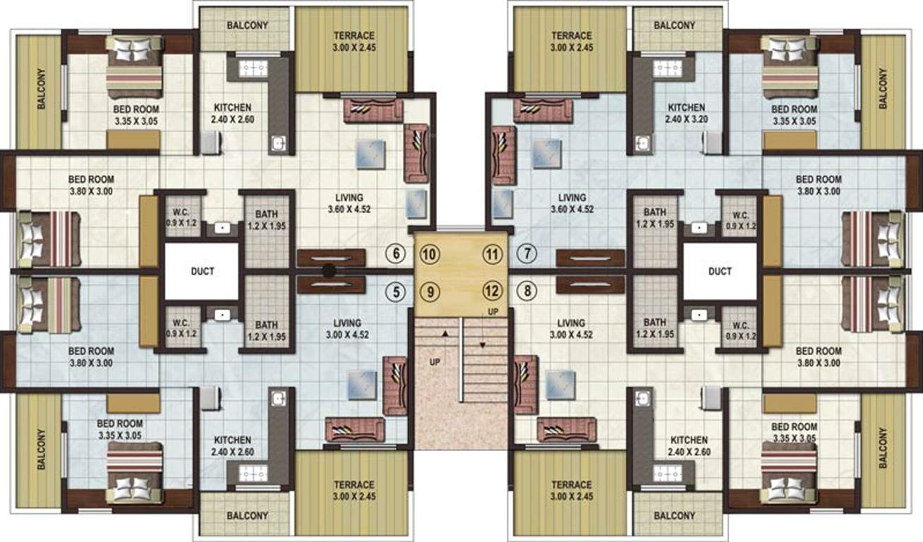 Images for Cluster Plan of Deepak Panchdeep Renuka Mata Housing Society