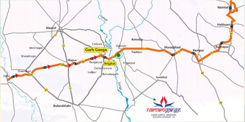 Images for Location Plan of Bhoomi Namami Gange