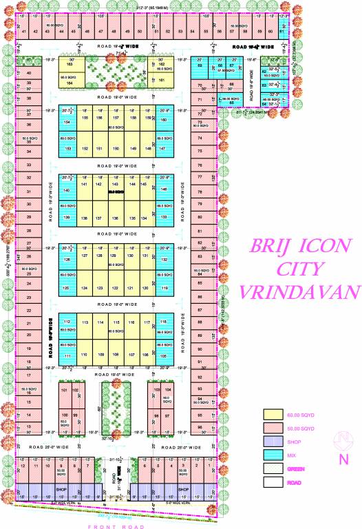Images for Layout Plan of Bhoomi Brij Icon City