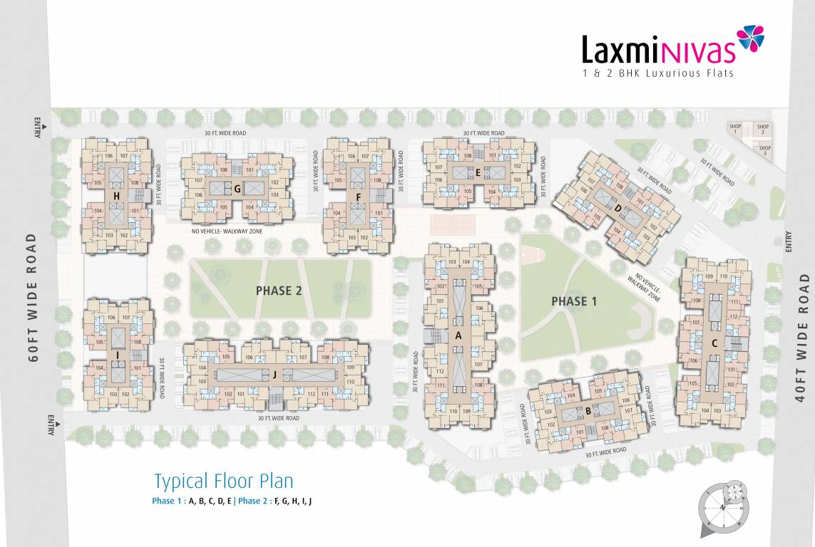 Images for Cluster Plan of Laxmi Nivas