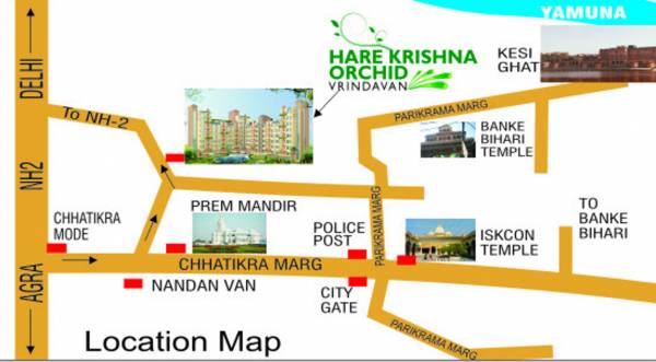 Images for Location Plan of Express Hare Krishna Orchid Images for Location Plan of Express Hare Krishna Orchid