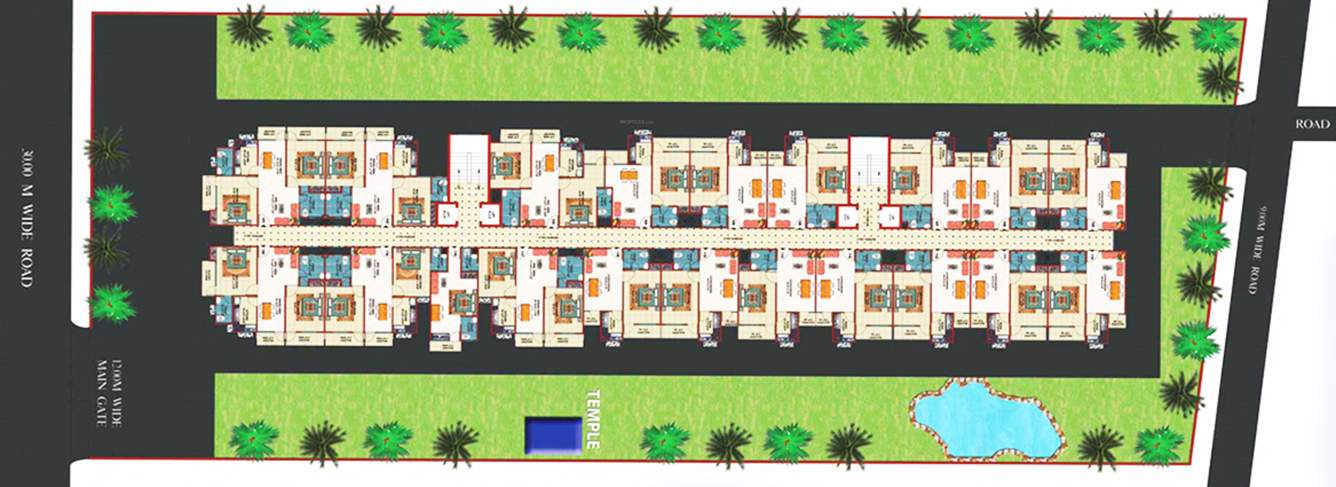 gokul dham Images for Layout Plan of KMF Gokul Dham