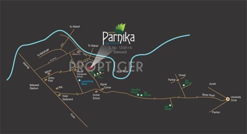  parnika Images for Location Plan of Vasudha Parnika