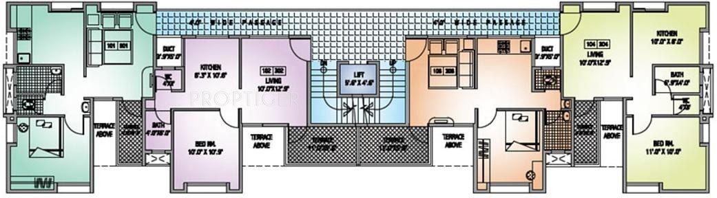 Images for Cluster Plan of Agrawal Ventures Atharva Residency