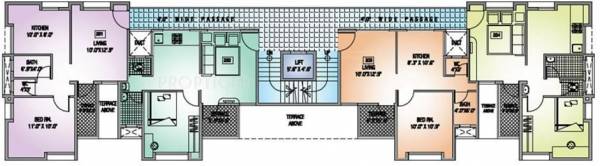 Images for Cluster Plan of Agrawal Ventures Atharva Residency