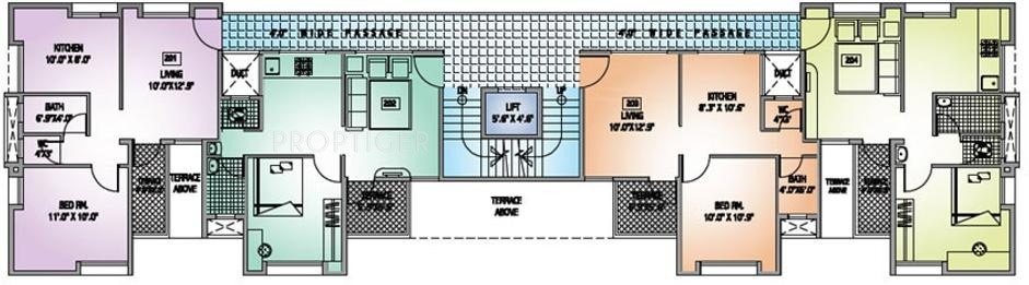 Images for Cluster Plan of Agrawal Ventures Atharva Residency