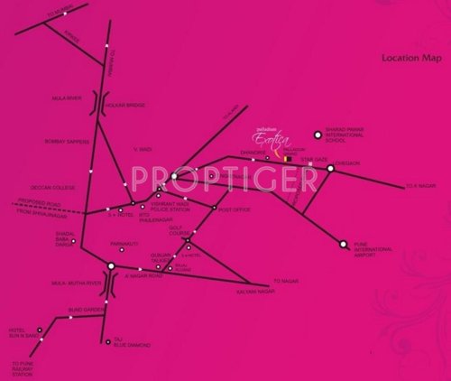 Images for Location Plan of Shreyas Palladium Exotica