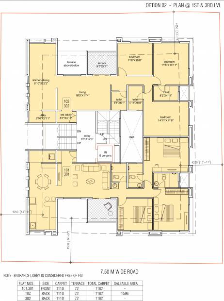 Images for Cluster Plan of Kale Koyna Apartment
