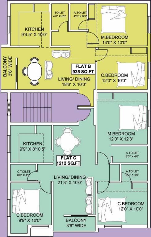 Images for Cluster Plan of Thulasi Manoj Citadel
