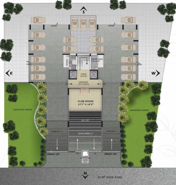 Images for Layout Plan of Prapti Springs Exotica II